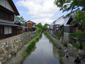 近江八幡の運河