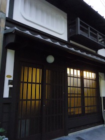 京町家の玄関