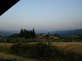 イタリアの田園風景