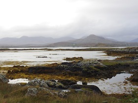 アイルランド北西部海岸付近のエリア