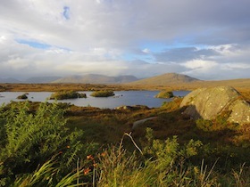 アイルランド北西部の海岸付近の大自然