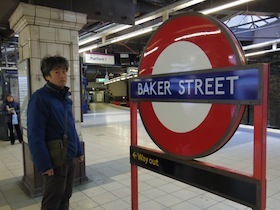 ベイカーストリート駅の構内