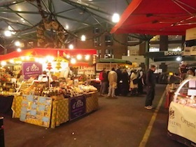 ロンドンの食料品市場