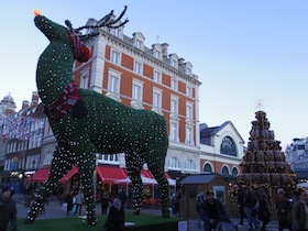 トナカイのクリスマスデコレーション