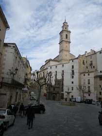 スペインの田舎の街並み