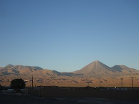 青空と岩山