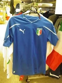 イタリア代表のサッカーユニフォーム