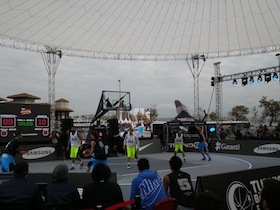 ３×３の試合会場