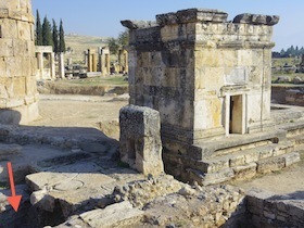 古代のオリーブオイル圧搾場