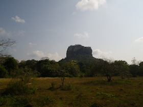 シーギリヤの岩山